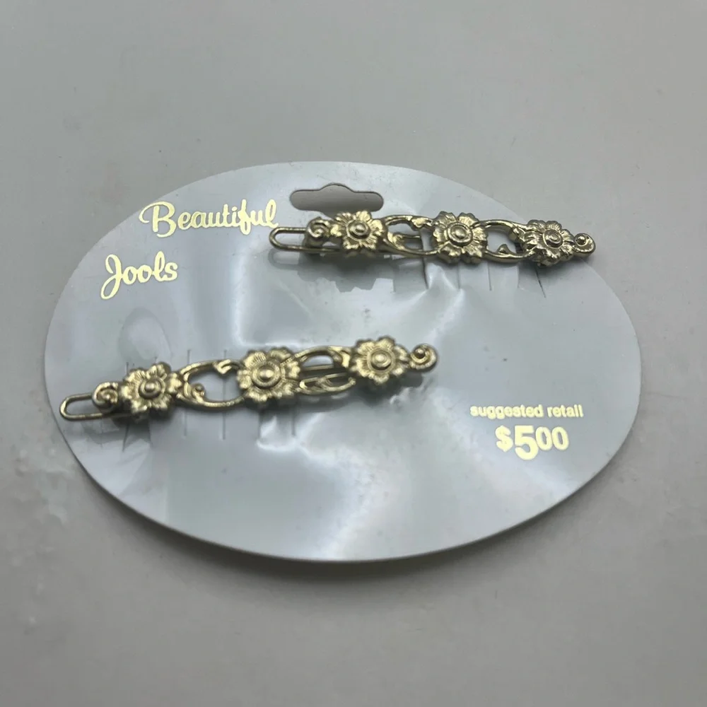Elegant Vintage Gold and Purple Hair Accessory Set-Collection for Elegant Style